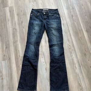 Joe's Jeans “The Honey” Dark Blue Flare & Wide Leg